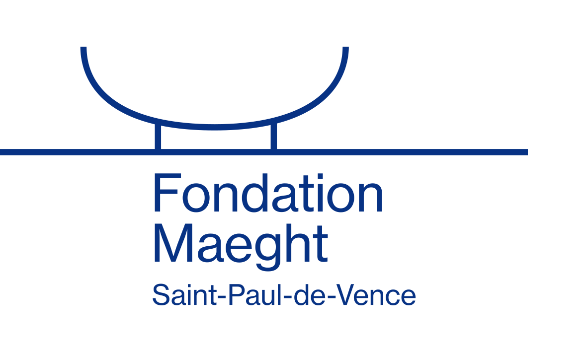 Fondation Maeght_Logo_2lignes_Saint-Paul-de-Vence_Blue_RVB